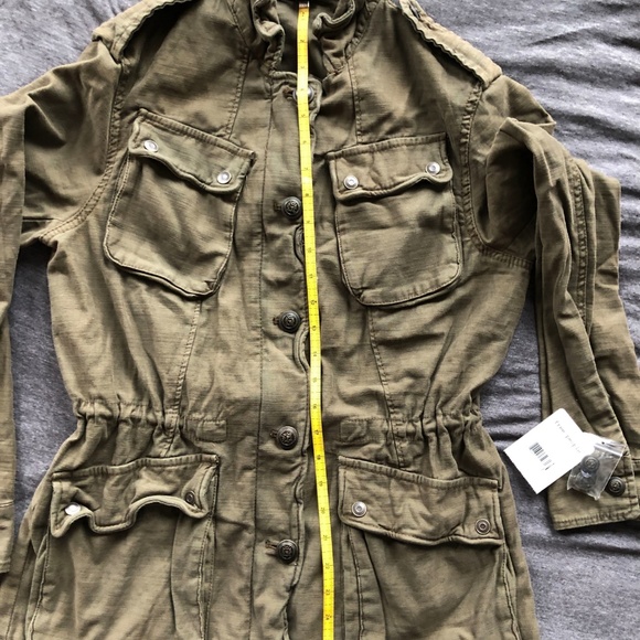 Free People Not Your Bros Military Jacket - Picture 7 of 8